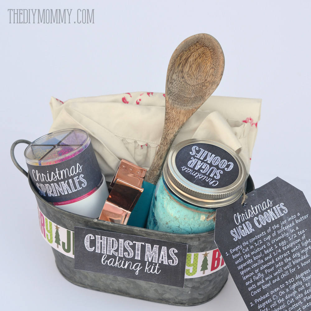 Baking Christmas Gifts
 A Gift in a Tin Christmas Baking Kit