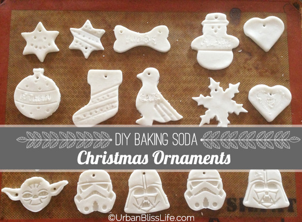 Baking Christmas Ornaments
 [DIY Bliss] Baking Soda Christmas Ornaments Urban Bliss Life
