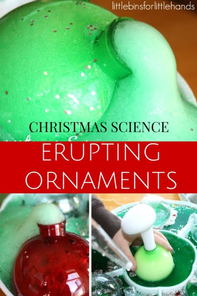 Baking Christmas Ornaments
 Christmas Baking Soda Science Erupting Ornament Activity