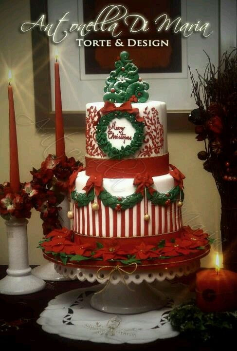 Beautiful Christmas Cakes
 Xmas Cakes on Pinterest