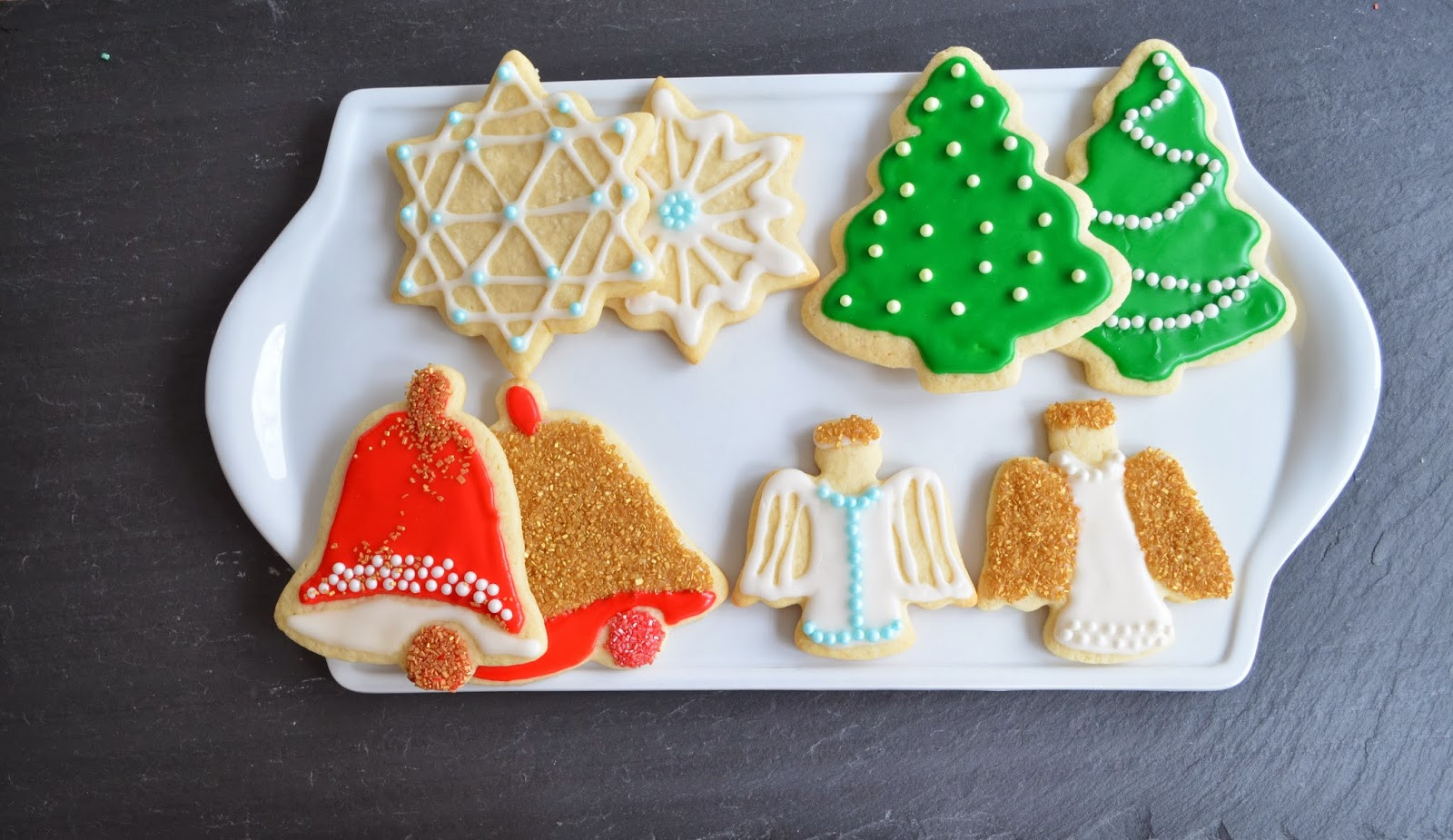 Beautiful Christmas Cookies
 Smell of Rosemary a blog about great food great recipes