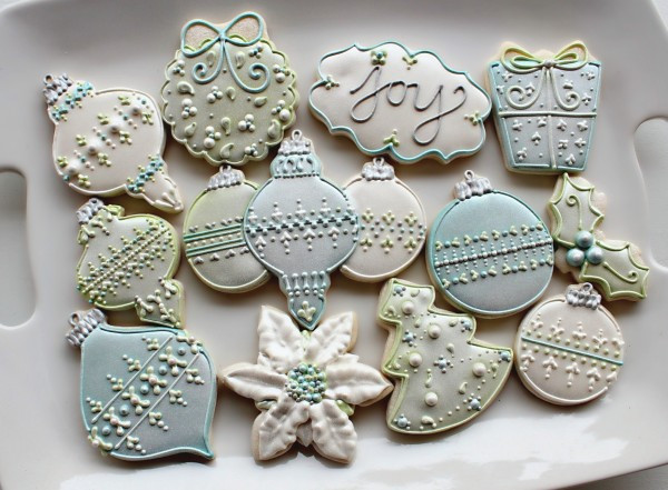 Beautiful Christmas Cookies
 Make Your Cookies SHINE – The Sweet Adventures of Sugar