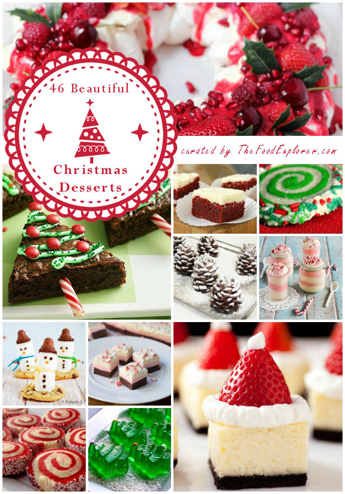 Beautiful Christmas Desserts
 The Most Beautiful and Easy 46 Christmas Desserts on the