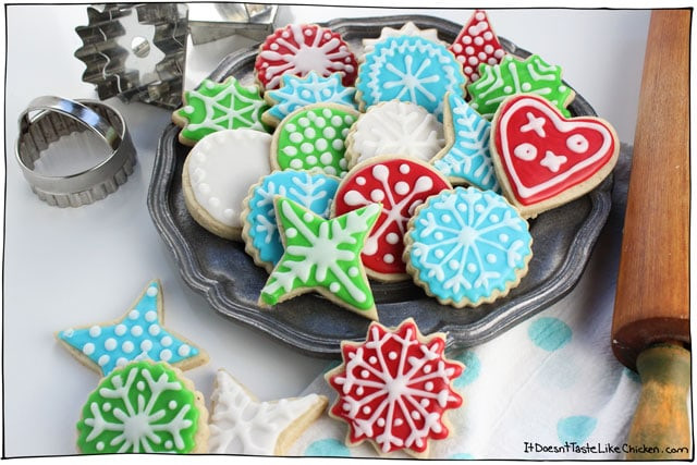 Best Christmas Cookie Icing
 Perfect Vegan Sugar Cookies • It Doesn t Taste Like Chicken