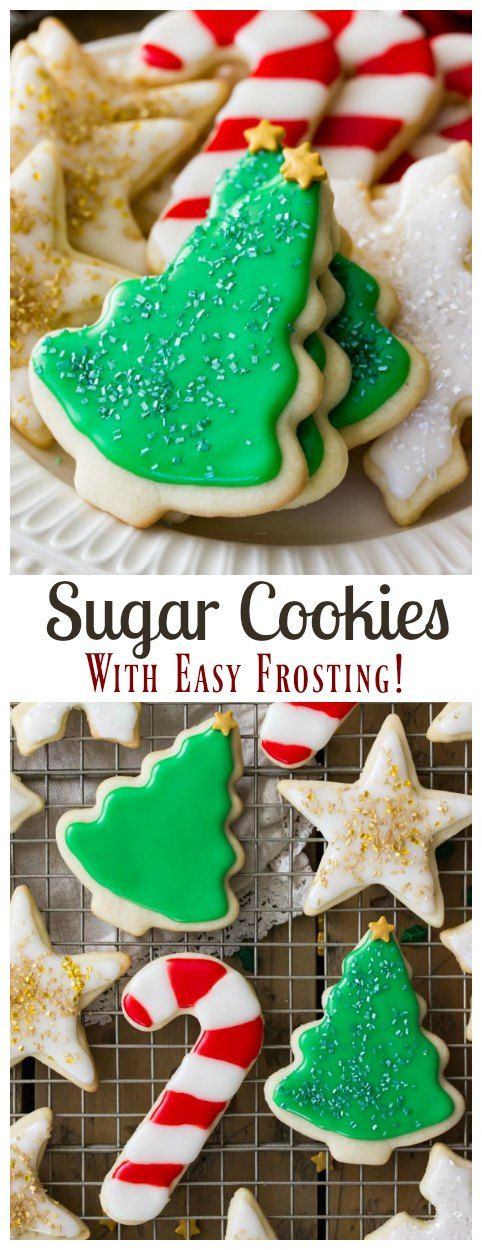 Best Christmas Cookie Icing
 Simply the BEST Sugar Cookie Recipe with an easy to make