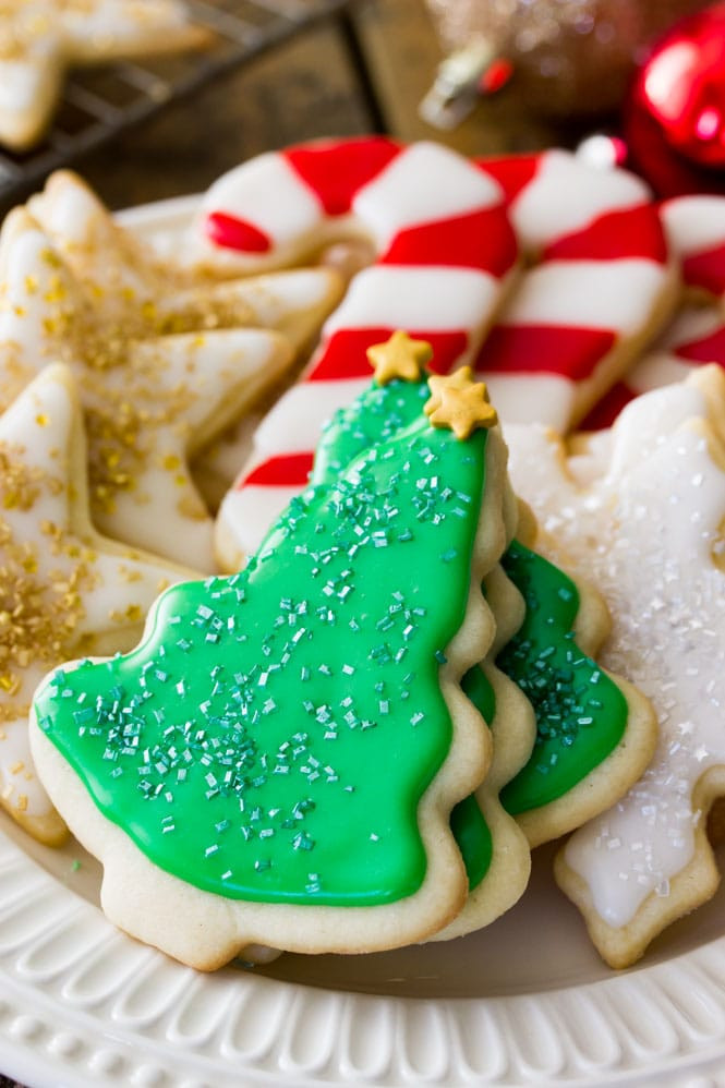 Best Christmas Cookie Icing
 Easy Sugar Cookie Recipe With Frosting Sugar Spun Run