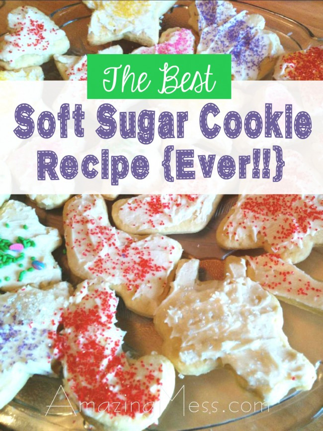 Best Christmas Cookies Ever
 The Best Soft Sugar Cookie Recipe Ever