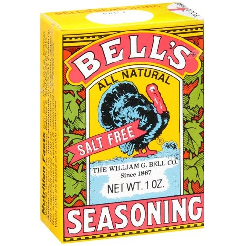 Best Seasoning For Thanksgiving Turkey
 Bell s All Natural Salt Free Poultry Turkey Seasoning