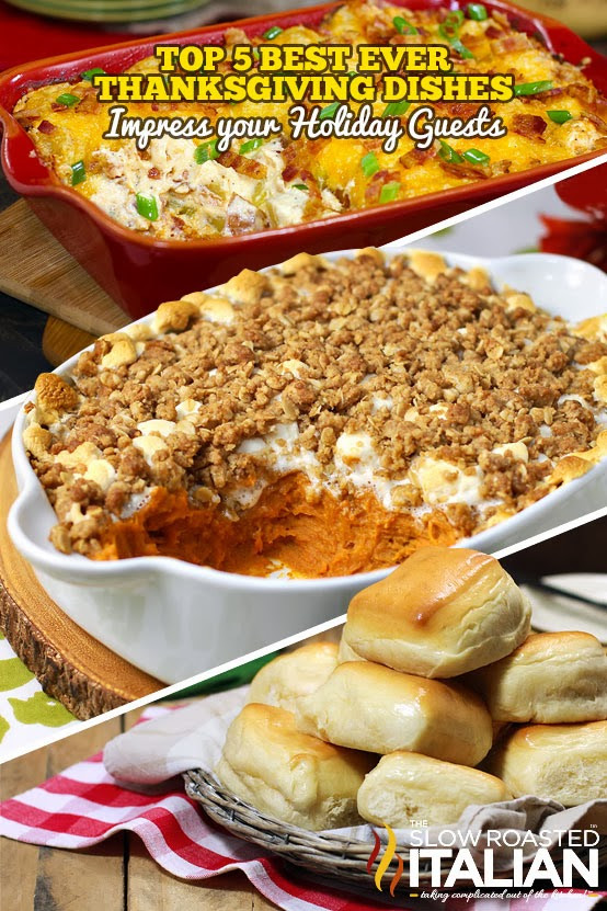 Best Side Dishes For Thanksgiving
 Top 5 Best Ever Thanksgiving Day Side Dishes