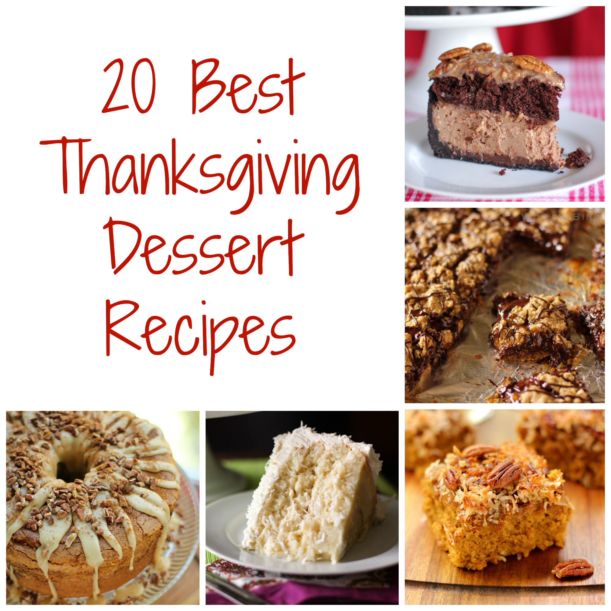 Best Thanksgiving Pies Recipes
 Thanksgiving Dessert Recipes Willow Bird Baking