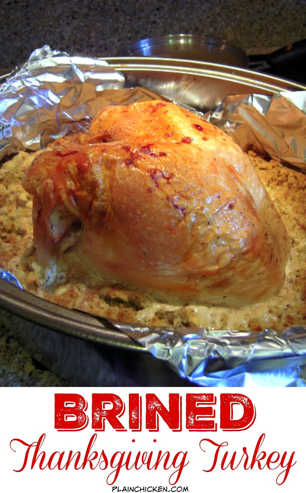 Best Thanksgiving Turkey Brine
 Brined Thanksgiving Turkey