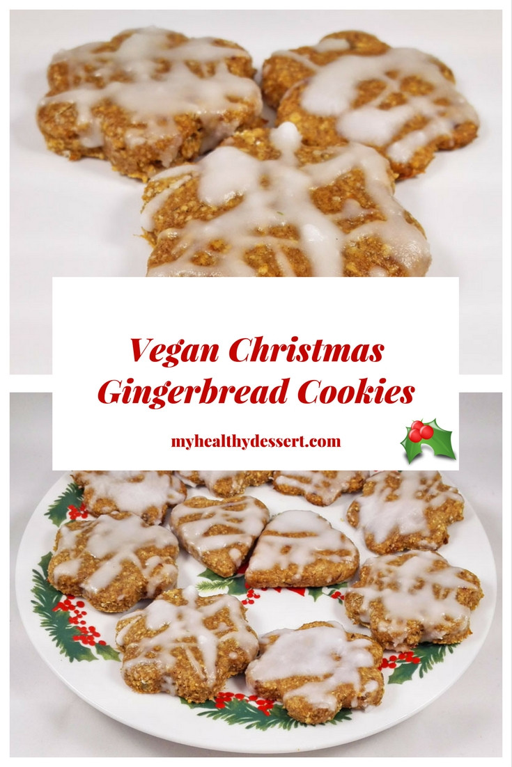 Best Vegan Christmas Cookies
 Vegan Christmas Gingerbread Cookies My Healthy Dessert