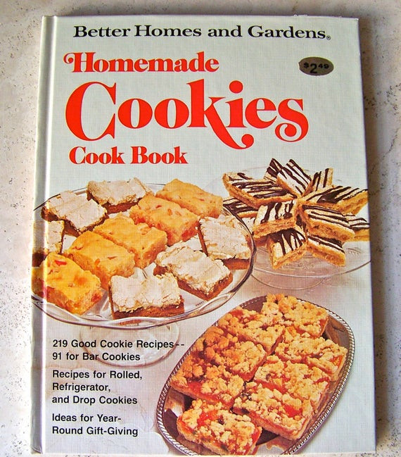 Better Homes And Gardens Christmas Cookies
 Vintage Better Homes and Gardens Cookies Cookbook by