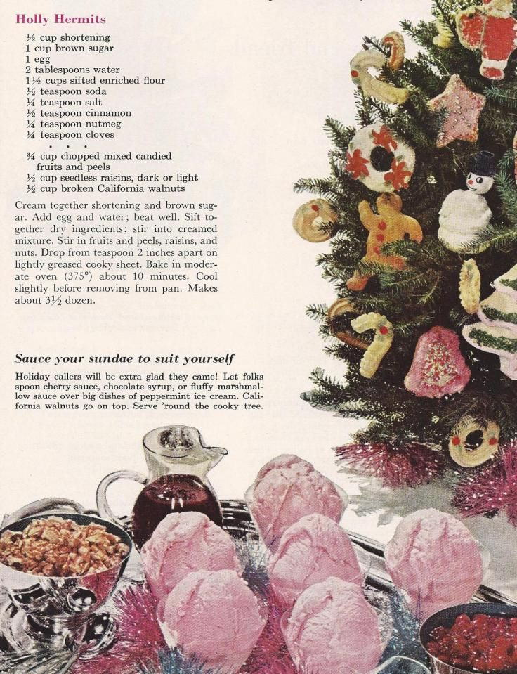 Better Homes And Gardens Christmas Cookies
 Vintage Christmas Cookie Recipes from a 1959 Better Homes
