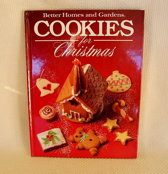 Better Homes And Gardens Christmas Cookies
 Vintage Christmas Cookie Cookbook Better by FunkyJunkyVintage