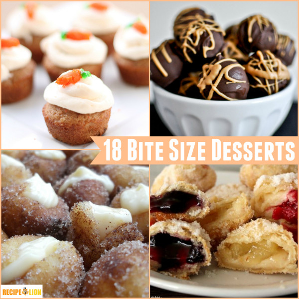 Bite Size Christmas Desserts
 e Bite Delights 18 Bite Size Desserts RecipeChatter