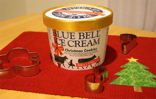 Blue Bell Ice Cream Christmas Cookies
 Second Scoop Ice Cream Reviews Blue Bell Christmas