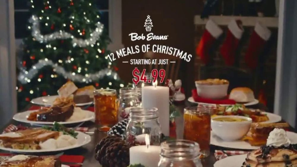 Bob Evans Christmas Dinner
 Bob Evans Farms TV mercial 12 Meals of Christmas