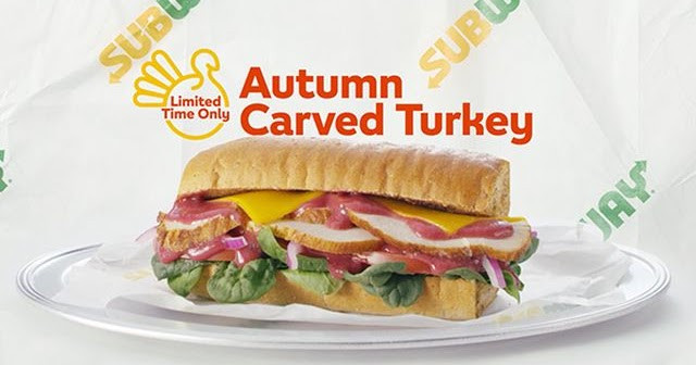 Bojangles Turkey For Thanksgiving 2019
 Thanksgiving Themed Autumn Carved Turkey Sub is Back at