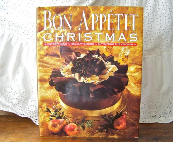 Bon Appetit Christmas Cookies
 Vintage Bon Appetit Christmas Entertaining Holiday Baking