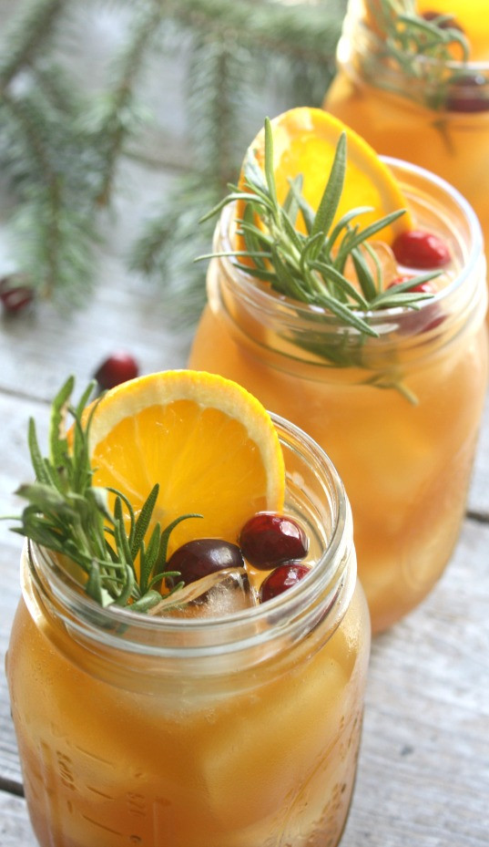 Bourbon Christmas Drinks
 Holiday Bourbon Punch Daily Appetite