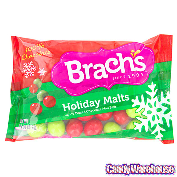 Brach Christmas Candy
 Brach s Holiday Malts Candy 7 5 Ounce Bag