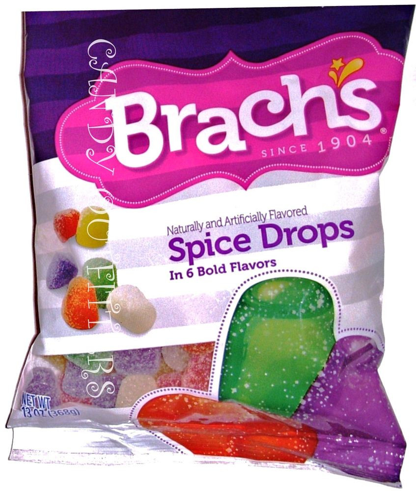 Brach'S Christmas Nougat Candy
 SPICE DROPS BRACH S CANDY CLASSIC CANDIES Old