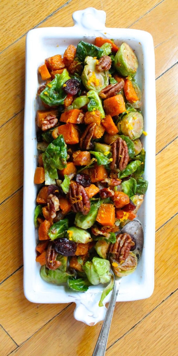 Brussels Sprouts Thanksgiving Side Dishes
 45 Thanksgiving Side Dishes
