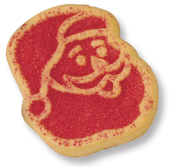 Bulk Christmas Cookies
 Vanilla Santa – Packed in 5 lb bulk – – Cookies