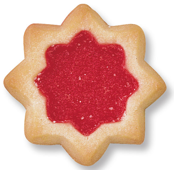 Bulk Christmas Cookies
 Cherry Snowflake – Cookies United