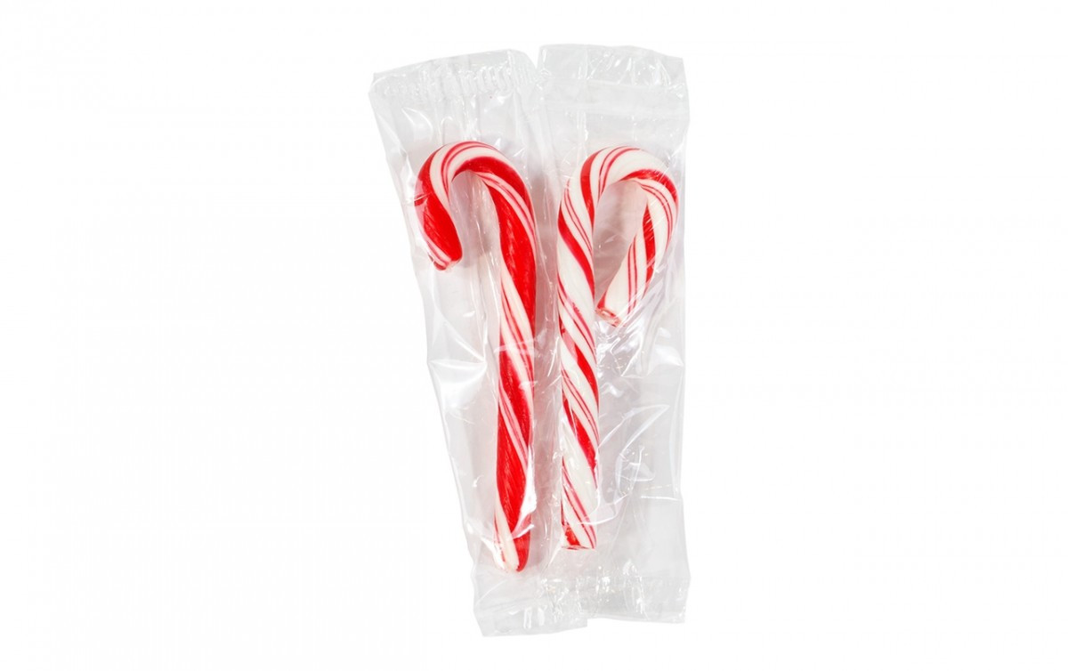 Bulk Individually Wrapped Christmas Candy
 SPANGLER Individually Wrapped Mini Peppermint Candy Canes