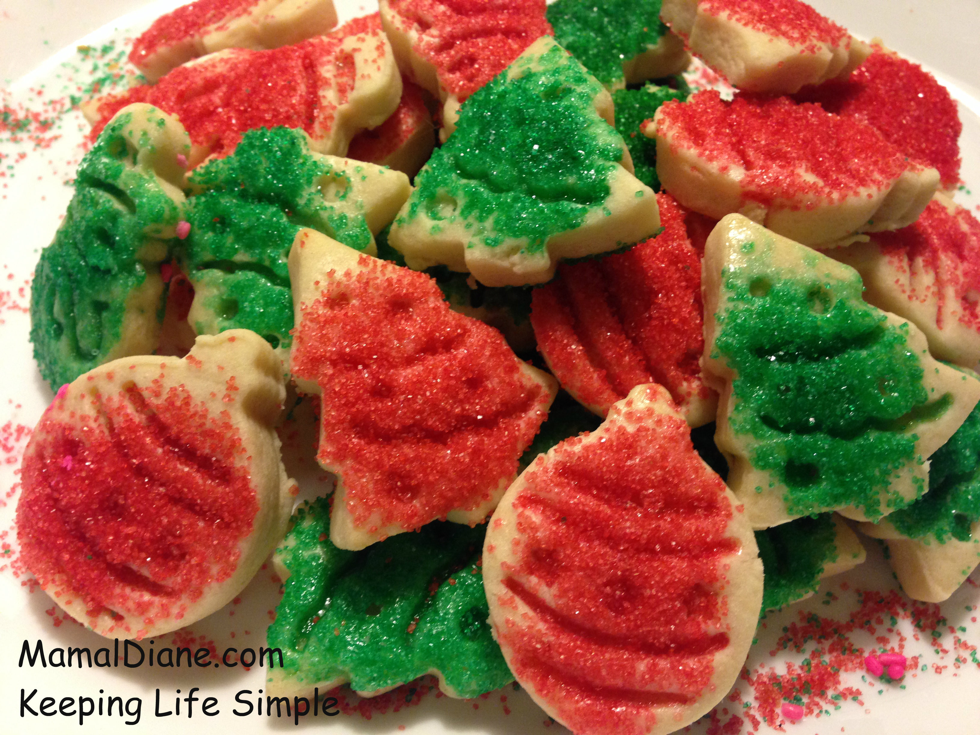 Butter Christmas Cookies
 Cut out Holiday Butter Cookies – Mamal Diane