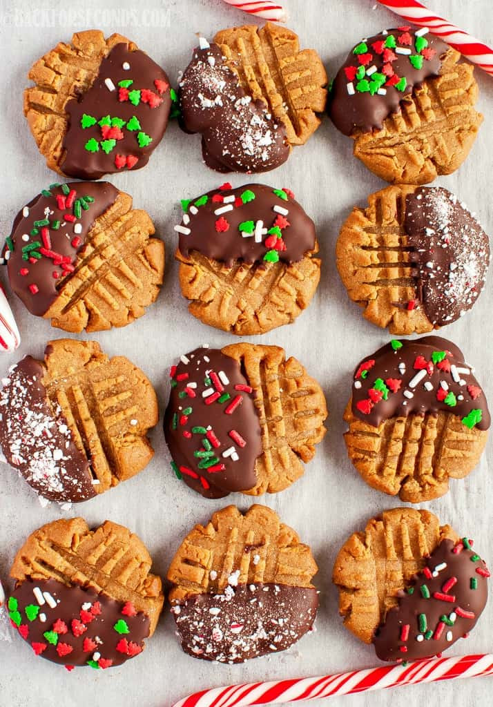 Butter Christmas Cookies
 Easy Christmas Peanut Butter Cookie Recipe Back for Seconds