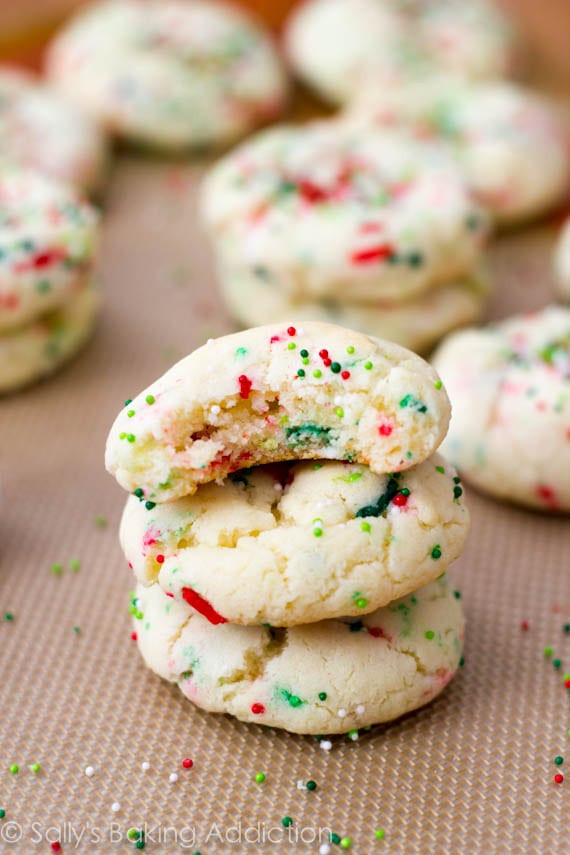 Cake Batter Christmas Cookies
 50 Christmas Cookie Recipes No 2 Pencil