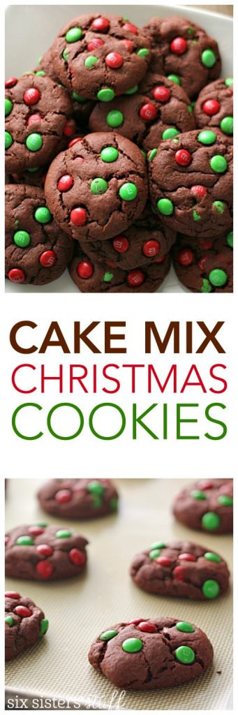 Cake Mix Christmas Cookies
 Cake Mix Christmas Cookies