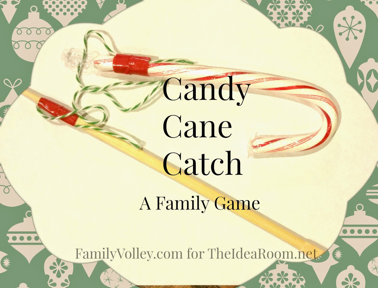 Candy Cane Christmas Game
 Holiday Game Candy Cane Catch The Idea Room