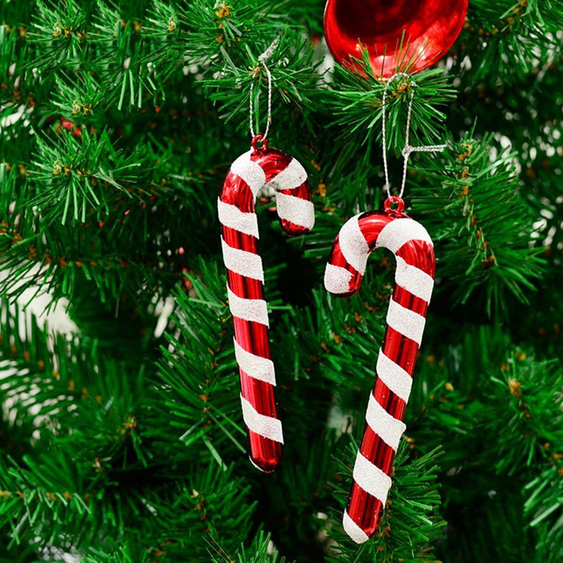 Candy Cane Christmas Ornaments
 New 6 Pcs 9 5cm Christmas Tree Candy Cane Ornaments Xmas