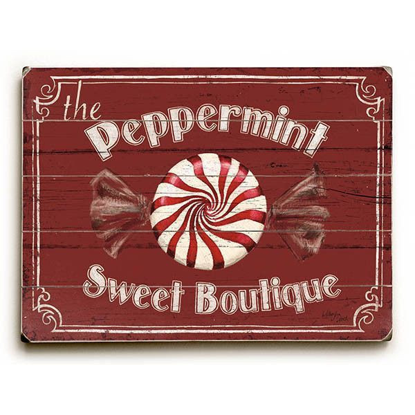 Candy Cane Christmas Shop
 Holiday Candy Shops Wood Sign dulceria