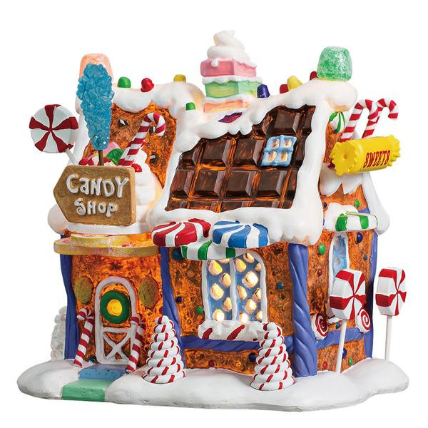 Candy Cane Christmas Shop
 Candy Cane Lane Lemax Sugar n Spice Village – Gift Spice