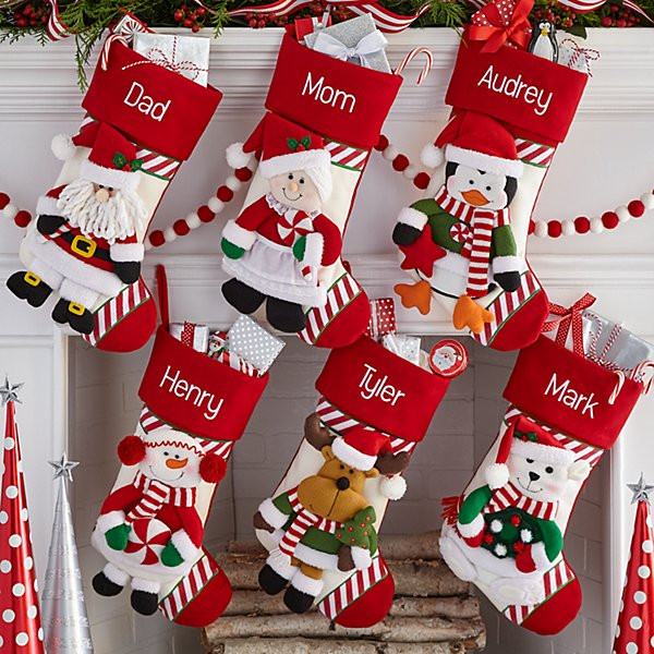 Candy Cane Christmas Stockings
 2019 Personalized Christmas Stockings Personal Creations