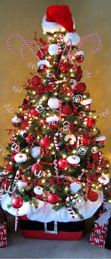 Candy Cane Christmas Tree Decorating Ideas
 Most Pinteresting Christmas Trees on Pinterest Christmas