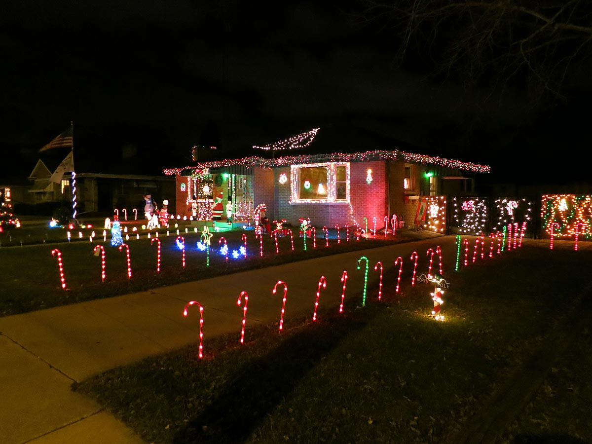 Candy Cane Led Christmas Lights
 Christmas decorations Candy cane lights Racine Wisconsin