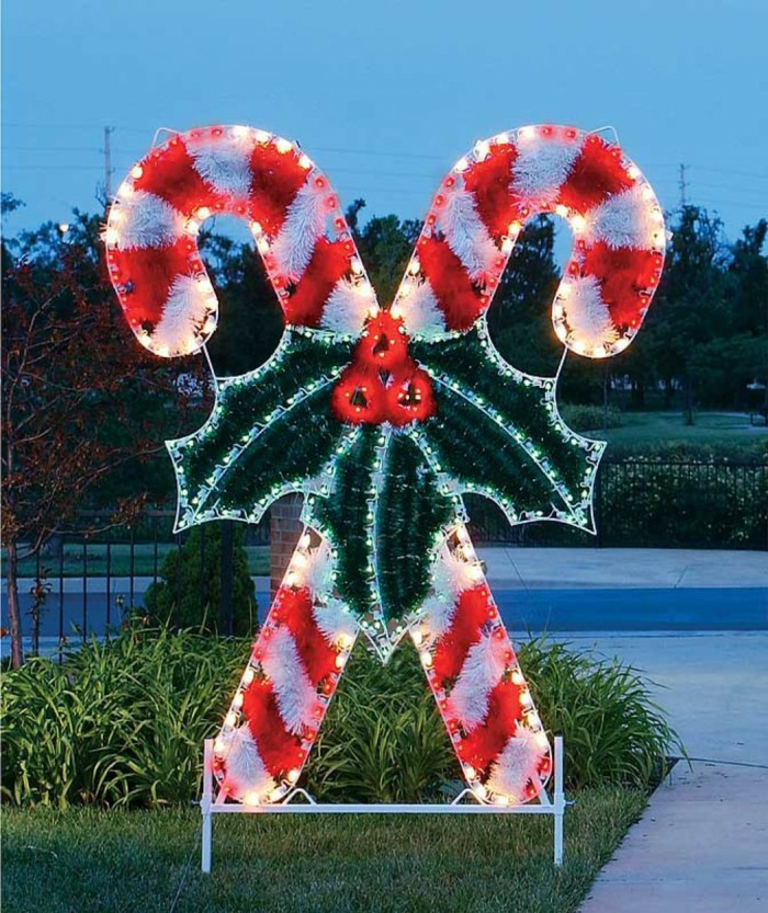 Candy Cane Outdoor Christmas Decorations
 62 Impressive Ideas For Christmas Decoration Outdoor