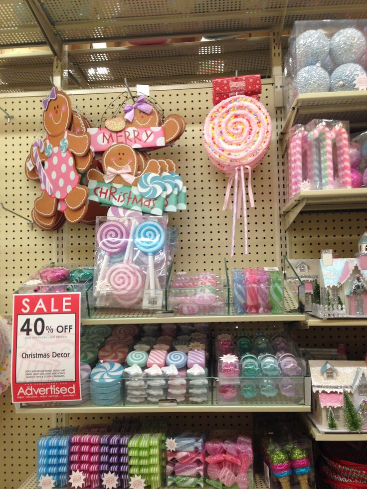 Candy Christmas Decorations Hobby Lobby
 25 best Candyland images on Pinterest
