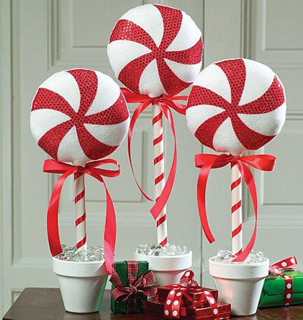 Candy Christmas Decorations
 Top Candy Cane Christmas Decorations Ideas Christmas