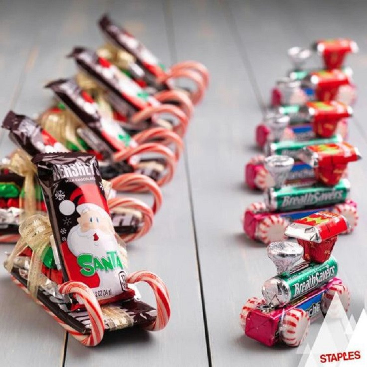 Candy Christmas Gifts
 12 Wondrous DIY Candy Cane Sleigh Ideas That Will Leave