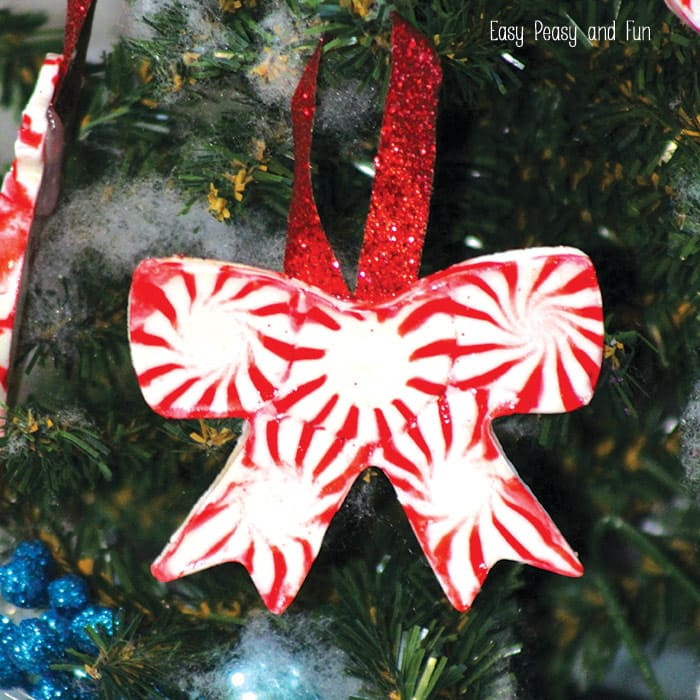 Candy Christmas Ornaments To Make
 Peppermint Candy Ornaments DIY Christmas Ornaments