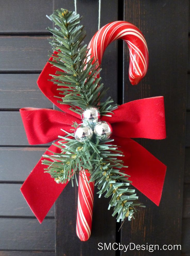 Candy Christmas Ornaments To Make
 359 best Creating with Candy Canes images on Pinterest