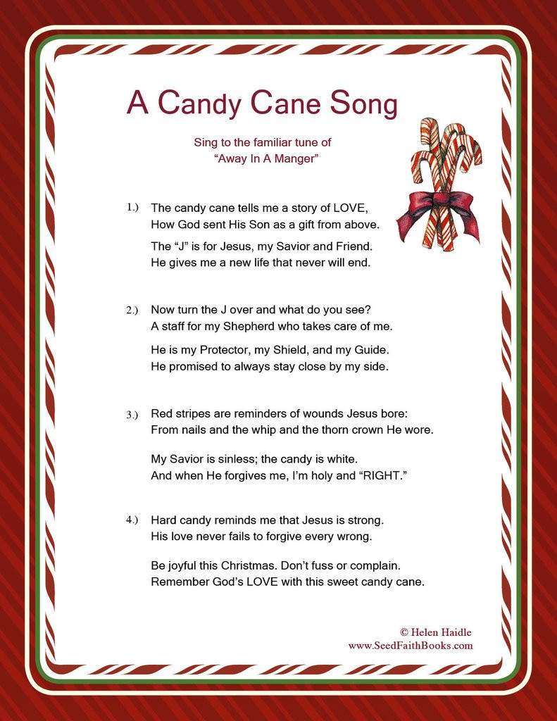 Candy Christmas Songs
 Candy Cane Legend Song PDF