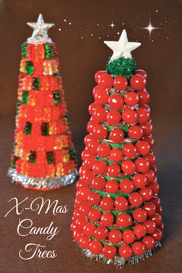 Candy Christmas Tree Craft
 Food Craft How To Build A Candy Christmas Tree
